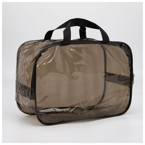 фото Косметичка сима-ленд, коричневый, голубой