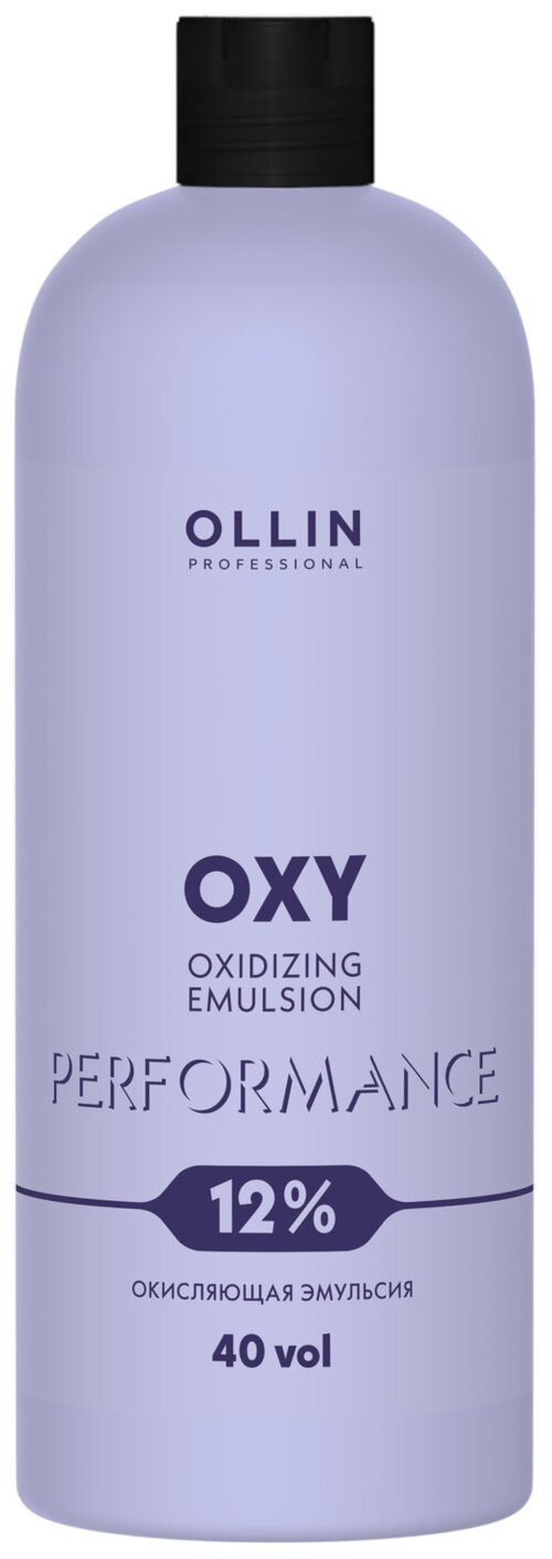 OLLIN Professional Окисляющая эмульсия Performance Oxy 12 %, 1000 мл, 1000 г
