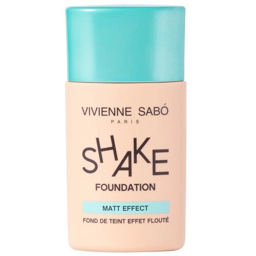 Vivienne Sabo Тональный крем Shakefoundation matt, 25 мл/25 г, оттенок: 04, 1 шт. yu r тональный крем moist layer cushion 25 мл 25 г оттенок 23 1 шт