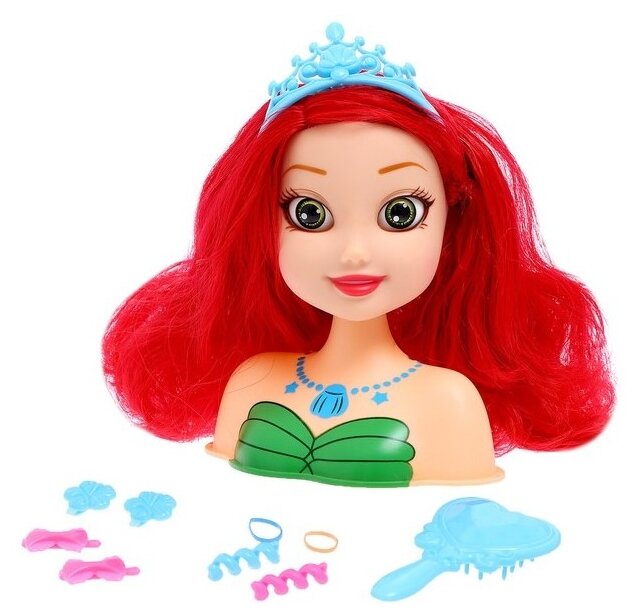 Кукла-манекен Сима-ленд для создания причёсок «Стильная принцесса-1» с аксессуарами 3289323