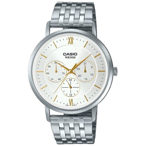 casio mtp b300d 7a Наручные часы CASIO, серебряный