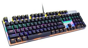 Механическая игровая клавиатура RGB MeToo ZERO 104 черные переключатели