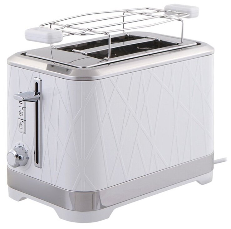 Тостер Russell Hobbs 28090-56 Structure 2S Toaster White - фото №12