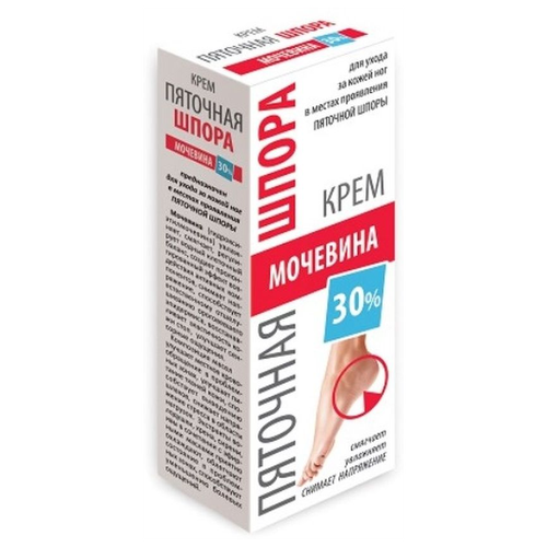 Крем ПЯТОЧНАЯ ШПОРА мочевина 30% туба, 75 мл уход за ногами медикомед крем пяточная шпора тигровый глаз орто