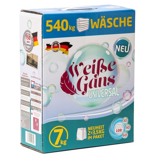 Стиральный порошок Weisse Gans Universal, 7 кг