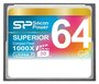 Карта памяти Silicon Power Compact Flash 64 ГБ, R/W 150/80 МБ/с, разноцветный