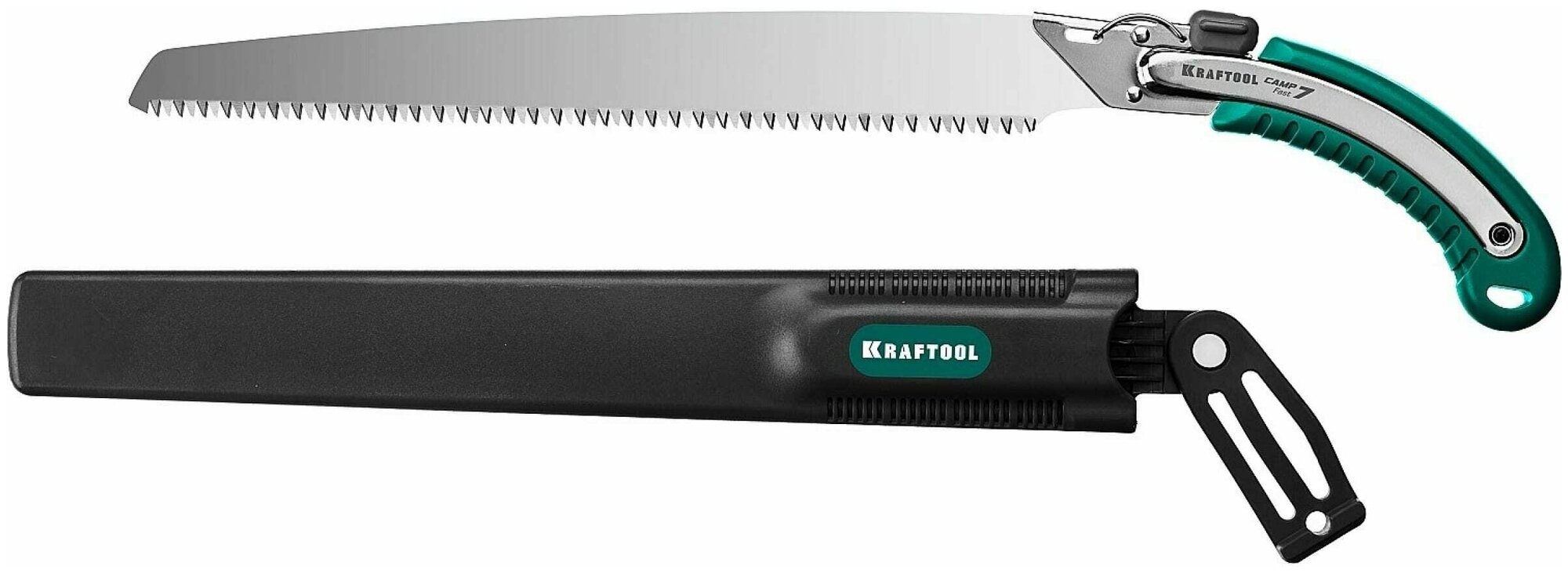 Ножовка для быстрого реза сырой древесины KRAFTOOL CAMP Fast 7 350 мм 15216
