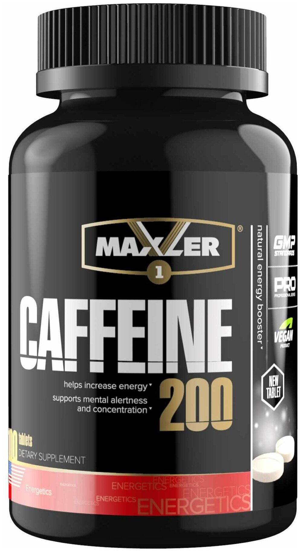   Maxler Caffeine 200   100 .