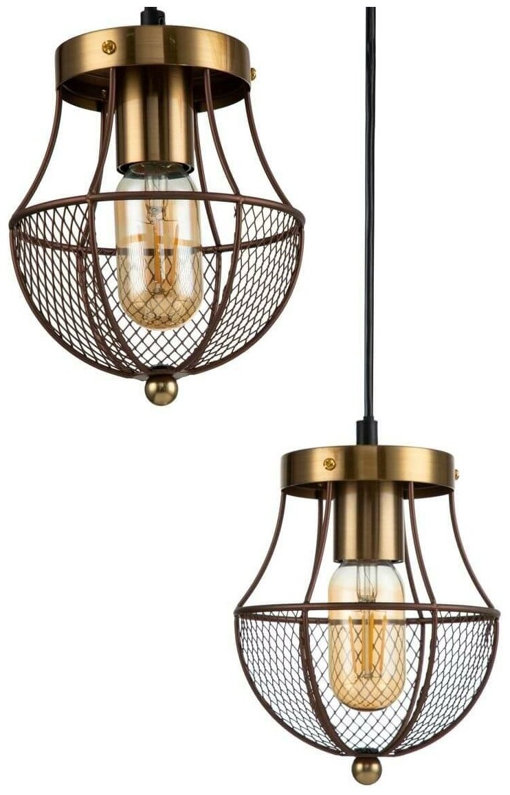 Подвесная люстра Indigo Pallo 10011/3P Gold - фото №3