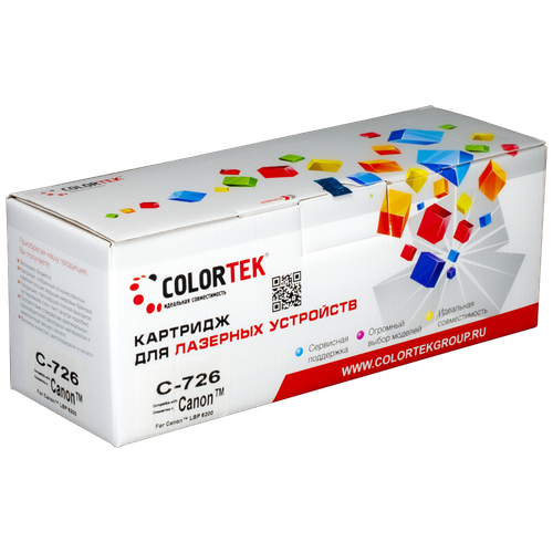 Картридж Colortek CT-726 для принтеров Canon