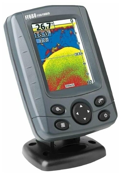 Проводной Эхолот Amazin Fish Finder 688 C для лодки двухлучевой