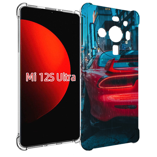 Чехол MyPads мазда-рх7 для Xiaomi 12S Ultra задняя-панель-накладка-бампер