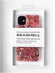 Фото Силиконовый оригинальный чехол на iPhone 11 K-Doo ORIGINAL SEASHELL / Уникальная накладка для apple iphone 11 6.1 / Переливающаяся перламутровая