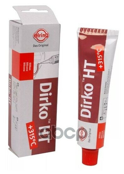 Elring герметик dirko ht universal красный 70ml -60c +315c 705708