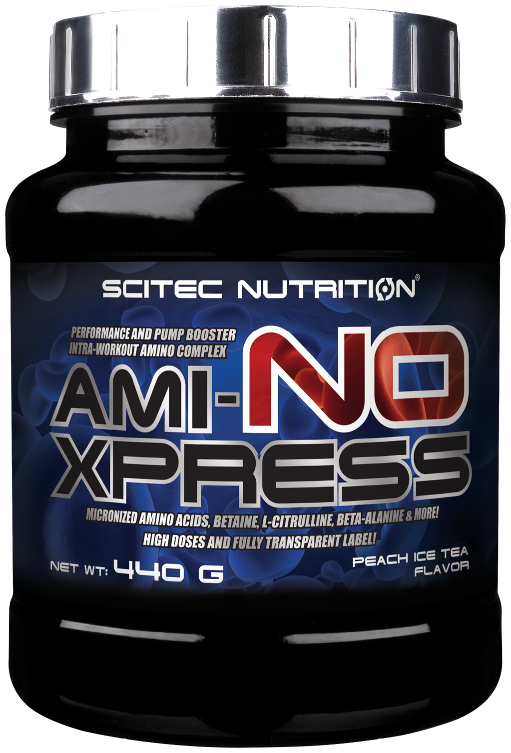 Аминокислотный комплекс Scitec Nutrition AMI-NO Xpress, персиковый чай, 440 гр.