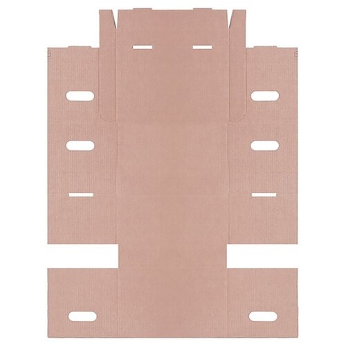 Архивный короб А4 Decoromir 330х230х230 мм, Т-24 бурый 20 шт