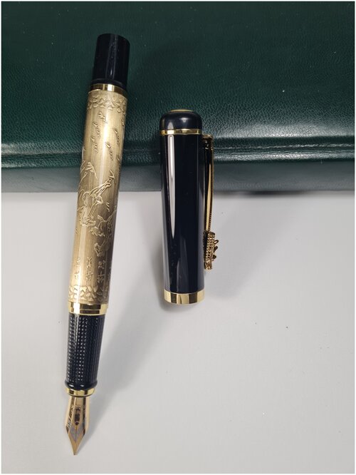 Высококачественная перьевая ручка с чехлом