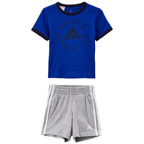 фото Костюм дет. спорт. hf1896/adidas/lk logo set royblu/legink/размер 116