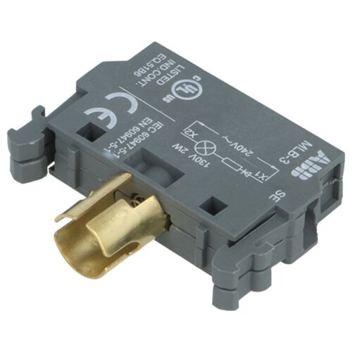 Цоколь лампы 22mm ABB 1SFA611620R1003 (MLB-3) с лампой