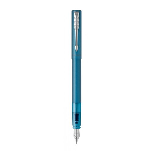 Перьевая ручка Parker Vector XL Teal CT, цвет чернил blue, перо: F, в подарочной упаковке. авторучка parker паркер в ассортименте