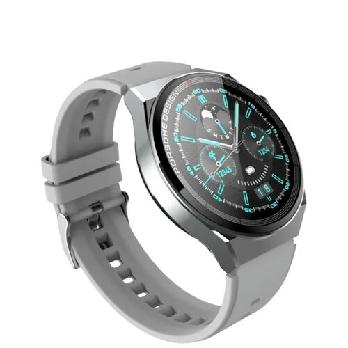 Умные смарт-часы премиум W &O X5 Pro /Bluetooth/Сенсорный экран/Отображение времени/Идентификатор вызывающего абонента/SMS напоминание/Серебряные