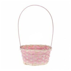 <b>Корзина</b> <b>плетеная</b> бамбук, D20*15, H10/HH33 см <span>а так же подарок себе и своим близким! размер: 20х15хН10/33см.(<b>корзина</b> декоративная</span>
