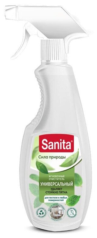 Средство для чистки плит SANITA спрей Антижир UNIVERSAL, 500мл