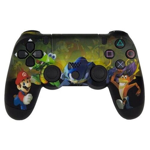 ГеймпадДжойстикКонтроллер Bluetooth беспроводной для консолиприставки PS4 Mario Sonic Crush 149000₽