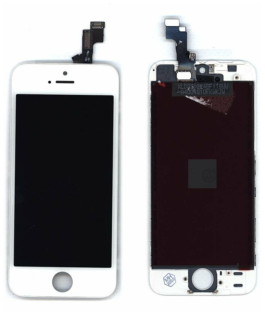 Дисплей OEM для iPhone 5S в сборе с тачскрином (AAA) белый
