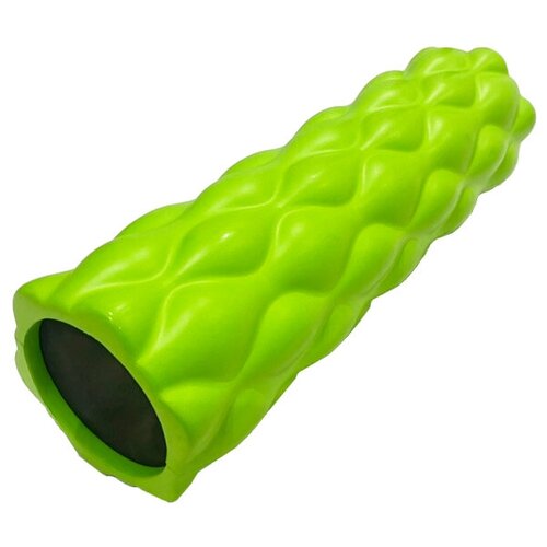 Ролик массажный для йоги Coneli Yoga Bread 45x14 см зелёный ролик массажный для фитнеса и йоги спортивный 45x14 см