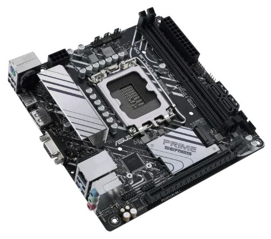 Материнская плата Asus PRIME H610I-PLUS D4-CSM, Soc-1700, mini-ITX - фото №2