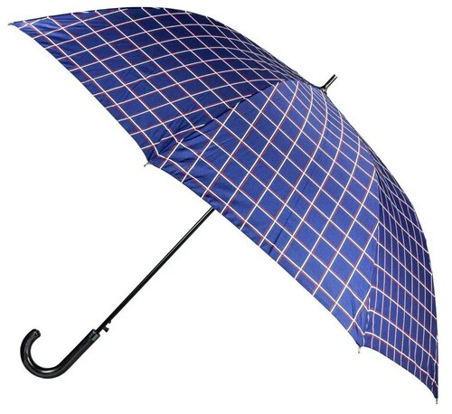 Зонт-трость Solmax, серый, синий