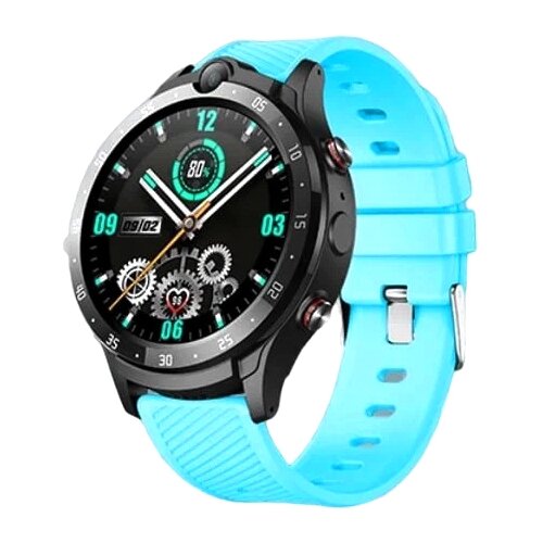Детские Смарт часы K12 4G с GPS наручные умные часы с сим картой и камерой smart watch для детей Голубой 469000₽