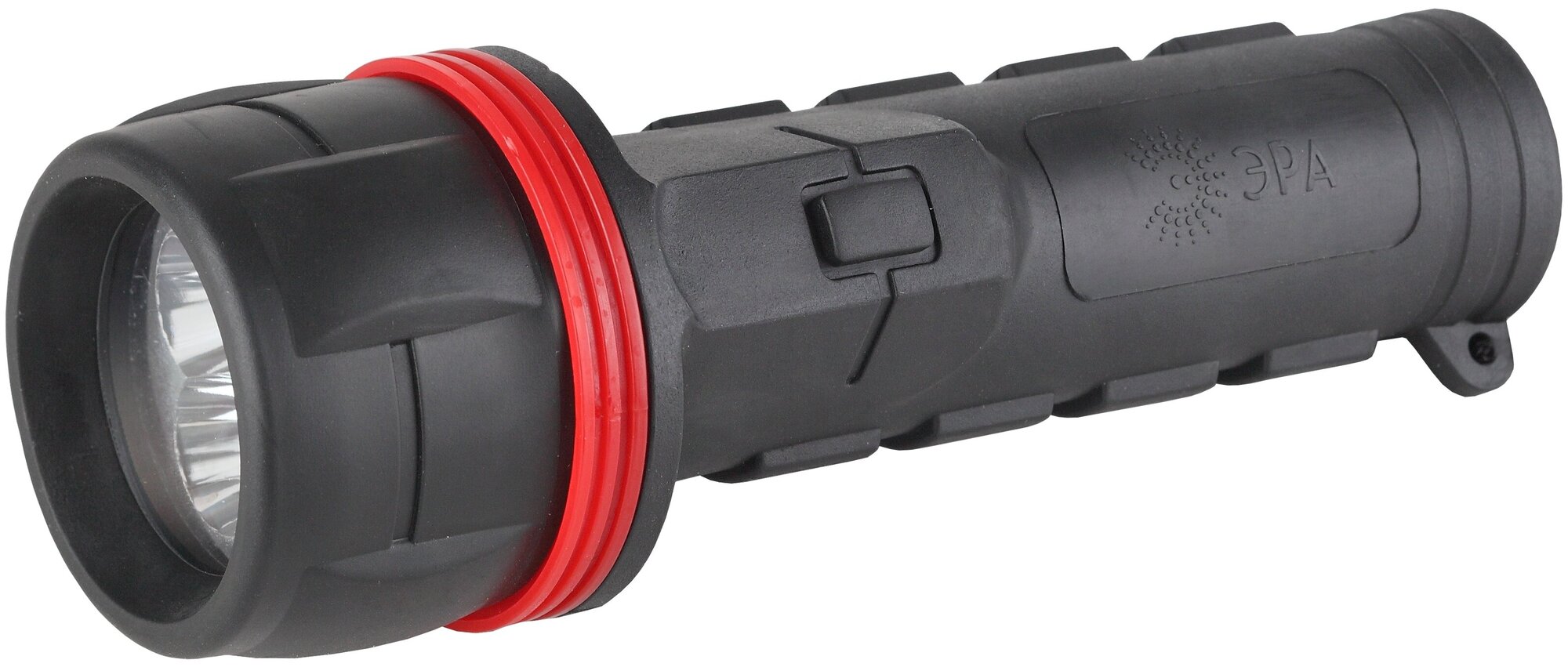 Светодиодный фонарь ЭРА R2D ручной на батарейках резина арт. C0036217 (1 шт.)