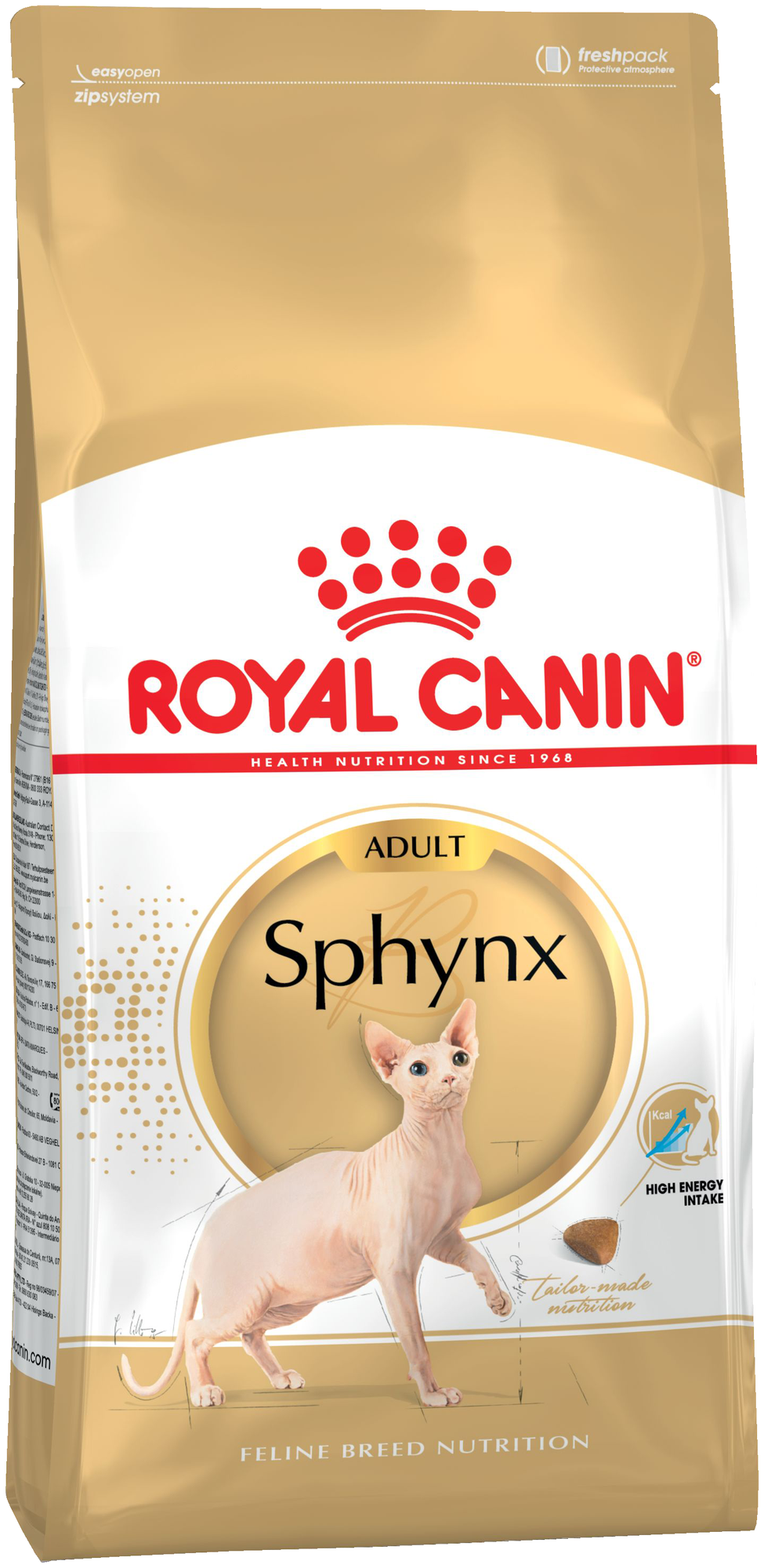 Сухой корм для кошек Royal Canin для породы сфинкс, 0,4 кг