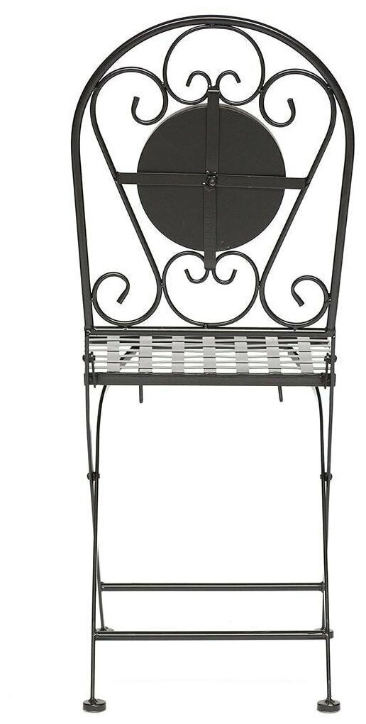 Комплект стульев TetChair VICENZA (mod. PL08-1070-1-GBRN),металл, 36х35х91см, черный/плитка "ASTRA" - фотография № 12