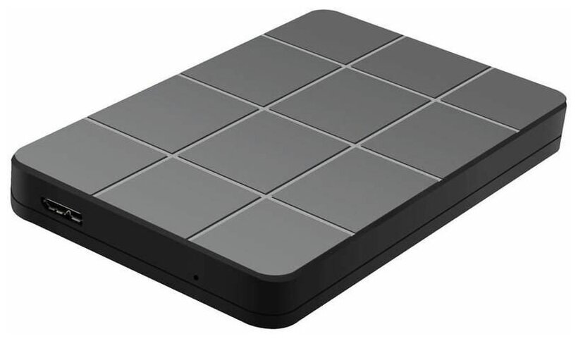 Внешний контейнер для HDD/SSD 2.5" SATAIII AgeStar 3UB2P1 USB3.0, пласти, черный