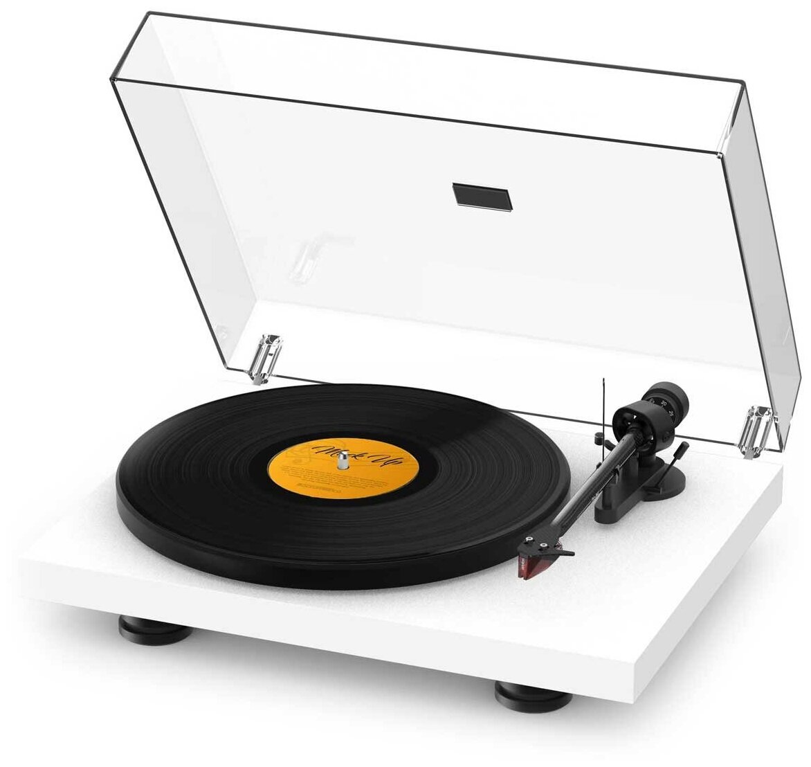 Проигрыватель виниловых пластинок Pro-Ject DEBUT CARBON EVO (2M Red) Satin White