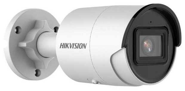 Камера IP Hikvision DS-2CD2023G2-IU(4MM) CMOS 1/2.8 4 мм 1920 x 1080 Н.265 H.264 H.264+ H.265+ RJ-45 PoE белый