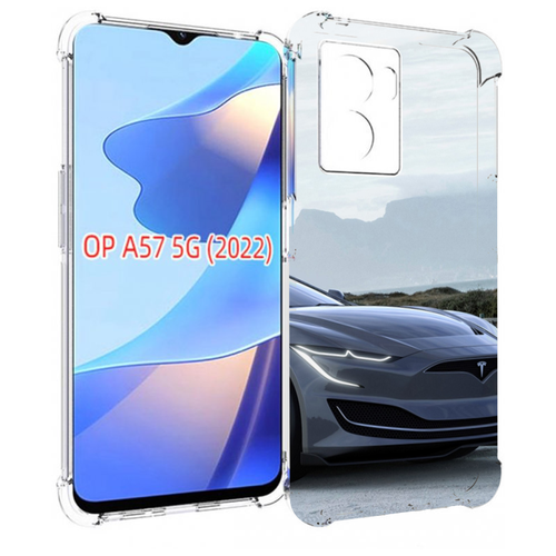 Чехол MyPads тесла tesla 2 мужской для OPPO A57 5G(2022) задняя-панель-накладка-бампер чехол mypads тесла tesla 2 мужской для oppo a96 5g reno7 lite reno 7z f12 pro 5g задняя панель накладка бампер