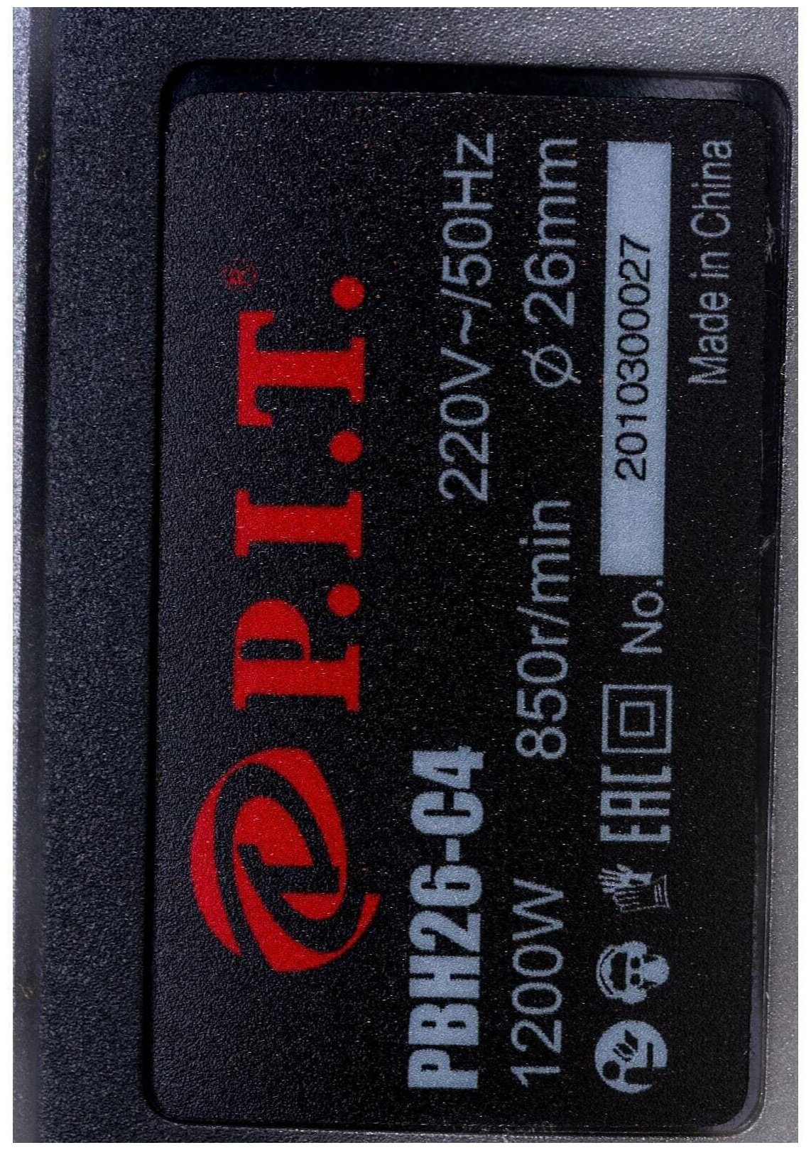 Перфоратор P.I.T. PBH26-С4, 1200 Вт - фотография № 16