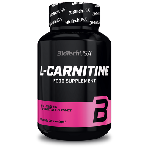 BioTechUSA L-Carnitine 1000, 30 шт., нейтральный l карнитин solgar maxi l carnitine 500 mg 30 шт