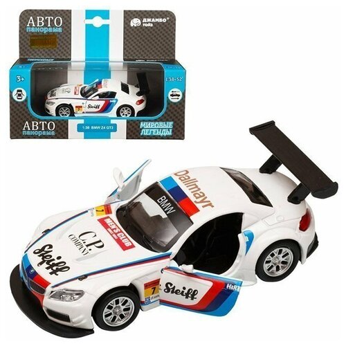 Машина металлическая BMW Z4 GT3 JB1251220 1215₽