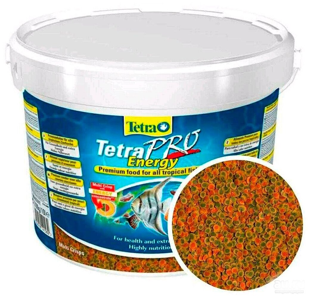 Корм для аквариумных рыб Tetra TetraPRO Energy Multi-Crisps 10 л (чипсы) - фотография № 6