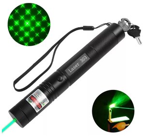 Лазерная указка Green Laser 303, черная