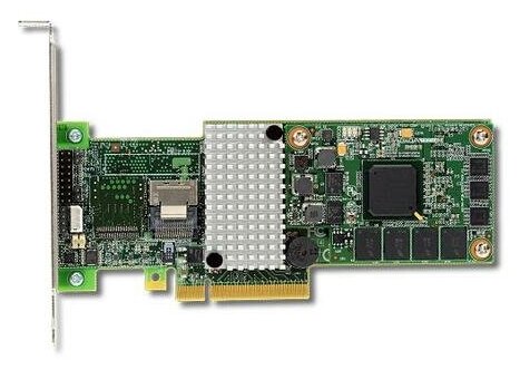 Контроллер LSI Logic SAS 9260CV-4i (PCI-E 2.0 x8, LP) Kit SAS6G, Raid 0,1,10,5,6, 4port (2*intSFF8087),512MB onboard (LSI00281)