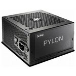 XPG PYLON650B-BLACKCOLOR Игровой блок питания чёрный (650 Вт, PCIe-2шт, ATX v2.31, Active PFC, 120mm Fan, 80 Plus Bronze) - изображение