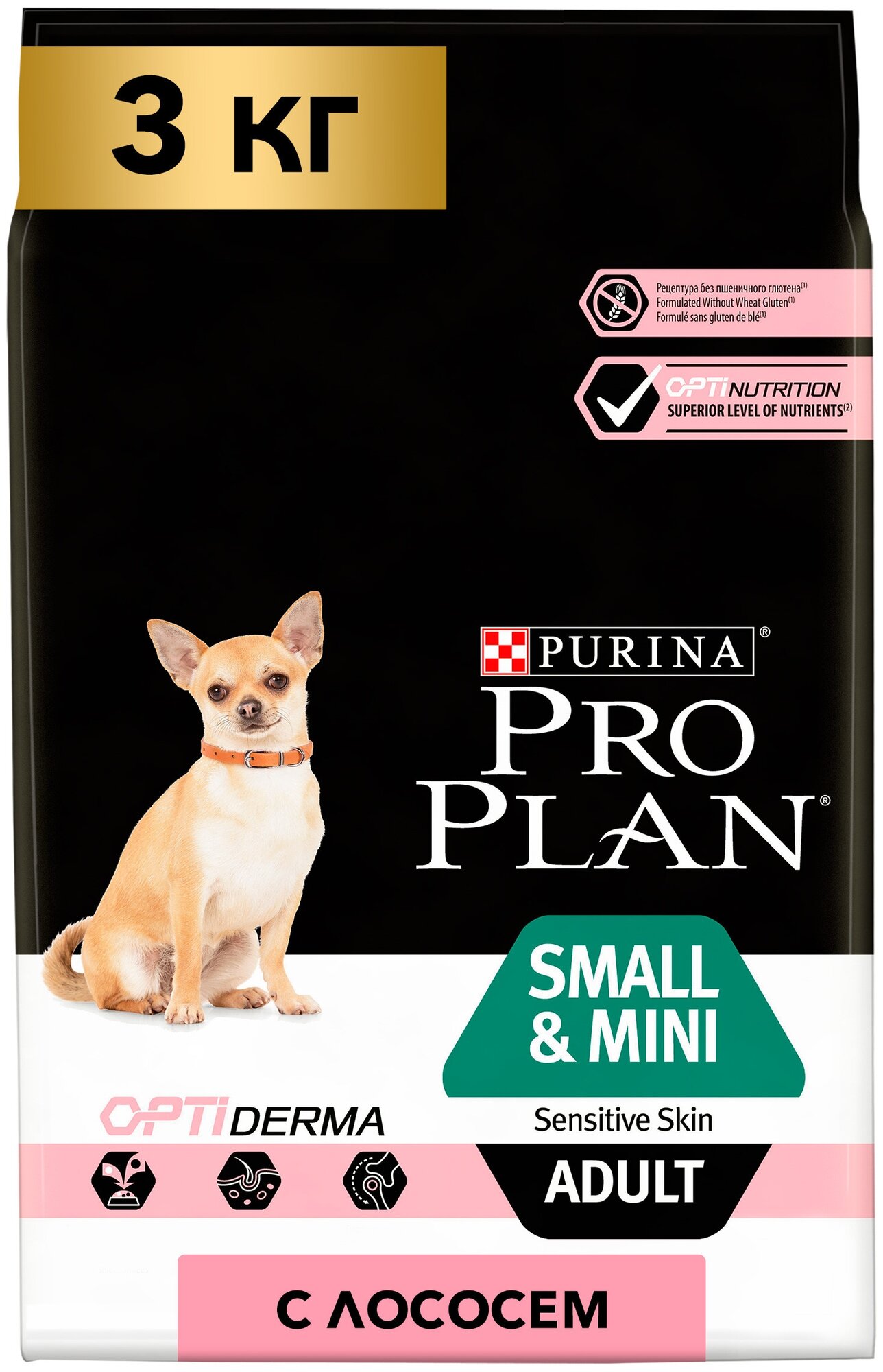   Pro Plan             OPTIDERMA    , , 3 ,  