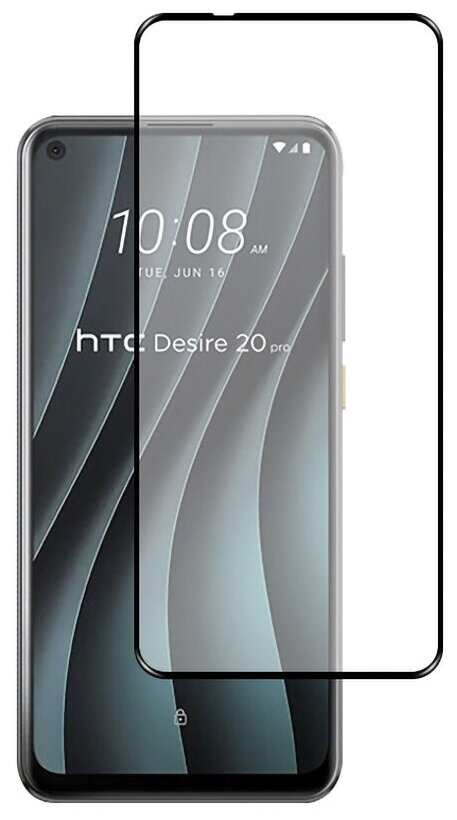 3d полноэкранное защитное стекло для HTC Desire 20 Pro