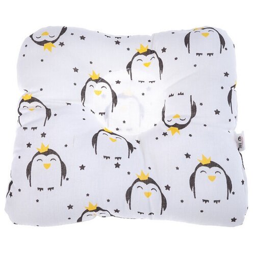 Подушка ортопедическая Тутси для новорожденных (королевский пингвин) 123-2020/кп